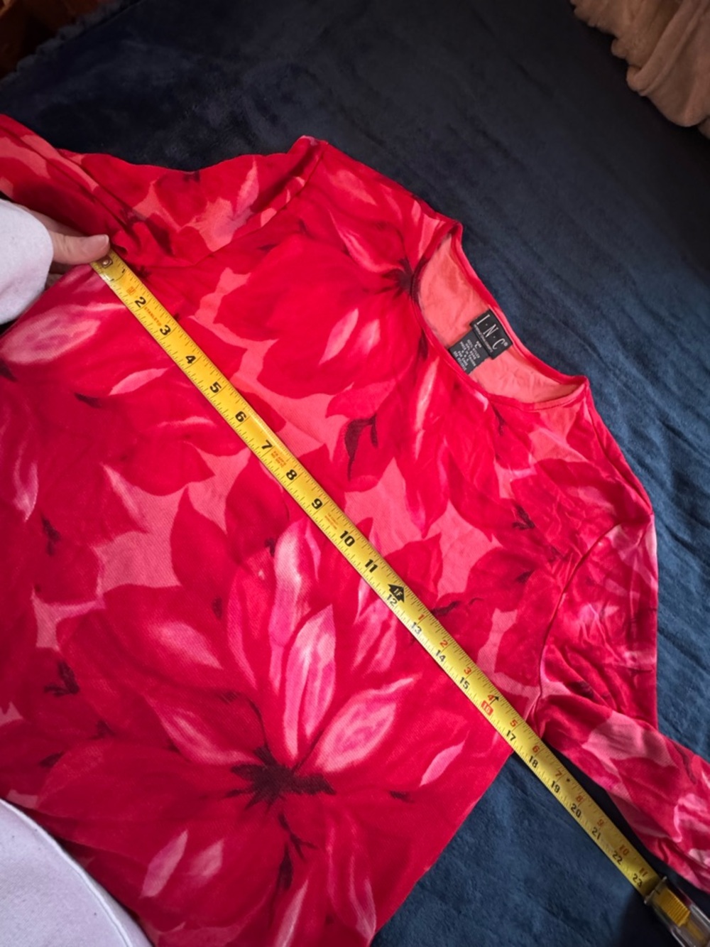 Y2K floral mesh top - Picture 5 of 5